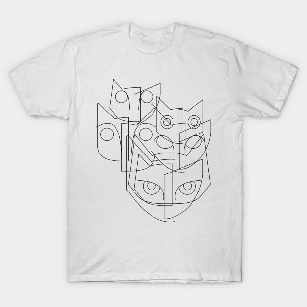 Cubicats T-Shirt by bulografik